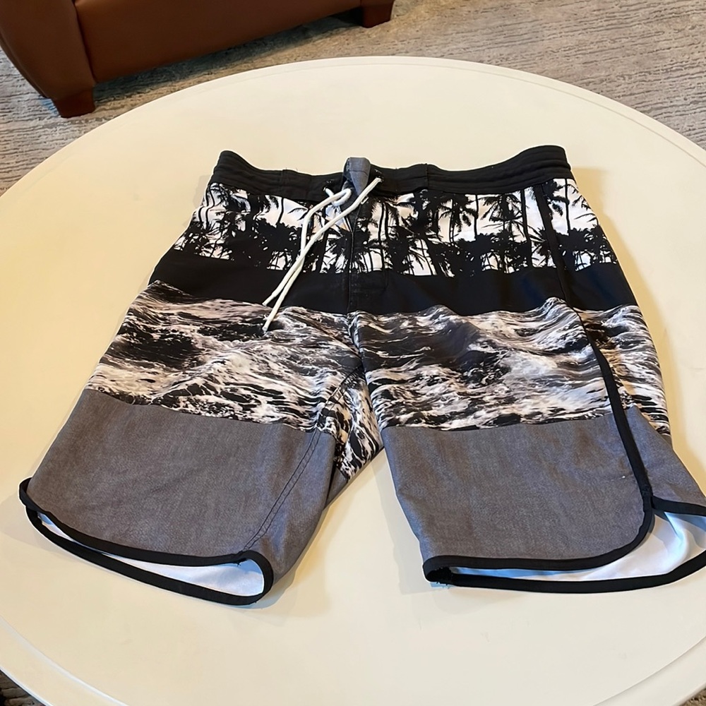 Old Navy Black Swim Trunks